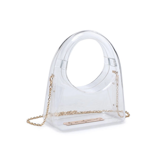 Zoila Acrylic Evening Bag - Make a Bold Statement in Style!