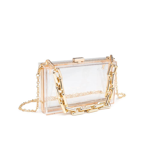 Queen Lucite Evening Bag - Style Revealed in Elegance!